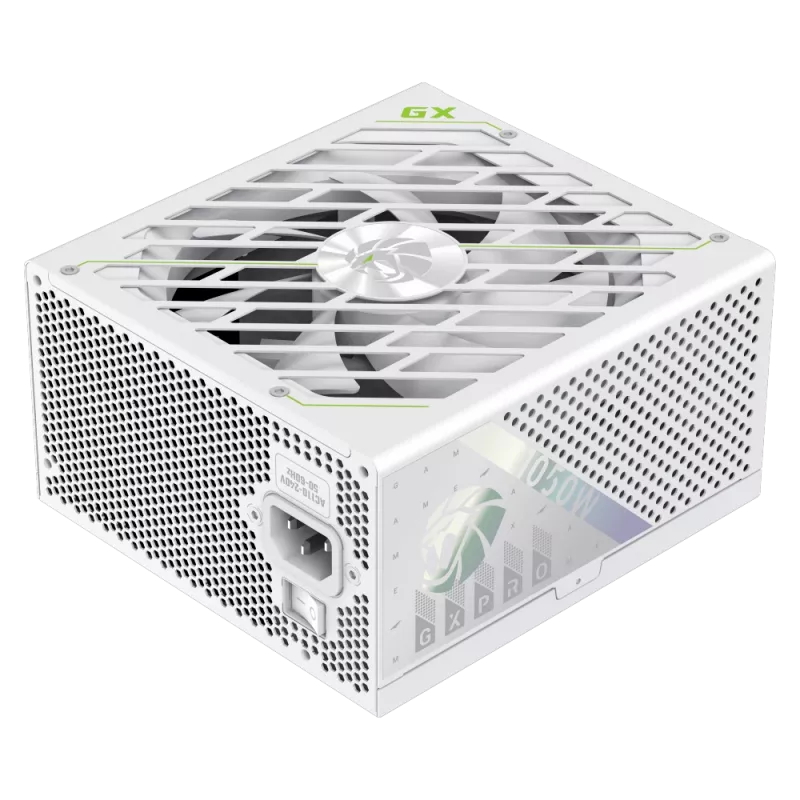 Fuente de alimentación Gamemax, 80 PLUS, Gold | GX PRO 1050G WH | 1050 W