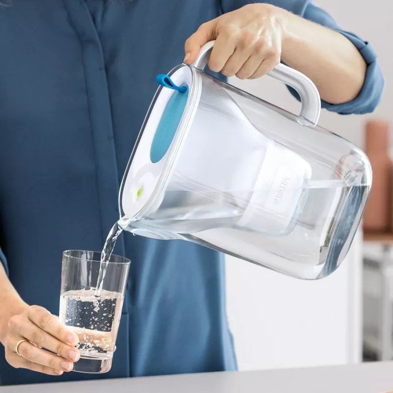 Brita Style eco jarra filtrante de agua, azul glaciar