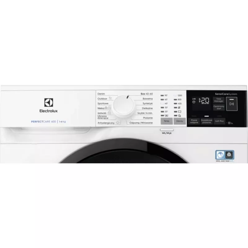 Lavadora Electrolux EW6SN426BP 6 kg, clase de eficiencia energética D