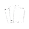 Insertos para placas de identificación Durable 1456-02 60x90 mm blanco