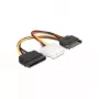 Cable SATA/Molex DeLOCK 65235 0,165 m
