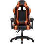Silla gaming CANYON Core SGCH2 negro naranja — diseño ergonómico, altura ajustable