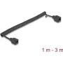 DeLOCK 90673 RJ-45 Cat5e 3 m negro