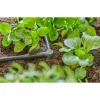 Conector Gardena en L sistema de riego por goteo plástico