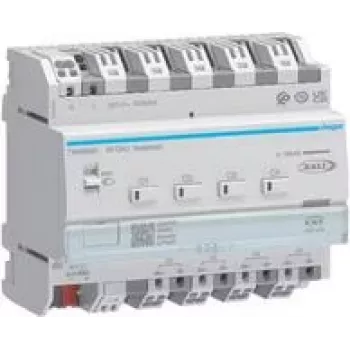 Hager HAG TYAS664D actuador DALI 4 canales KNX easy Broadcast RGB T W (TYAS664D)