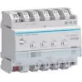 Hager HAG TYAS664D actuador DALI 4 canales KNX easy Broadcast RGB T W (TYAS664D)