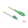 Cable InfiniBand/fibra óptica DeLOCK 2 m LC SC amarillo 83861