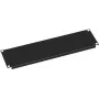 VALUE Tapa ciega - negra RAL 9005 - 3U - 48,3 cm (19