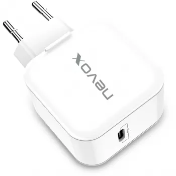 nevox Cargador USB-C PD 20W Blanco Fuente de alimentación