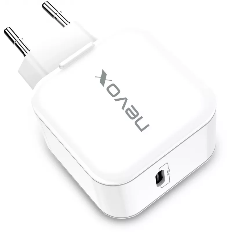 nevox Cargador USB-C PD 20W Blanco Fuente de alimentación