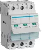 Hager SBN390 interruptor seccionador, 3P 100 A, 3 módulos