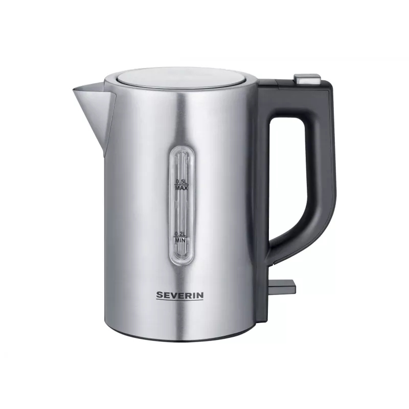 Severin WK3647 Hervidor de agua Acero inoxidable-negro cepillado (WK3647)