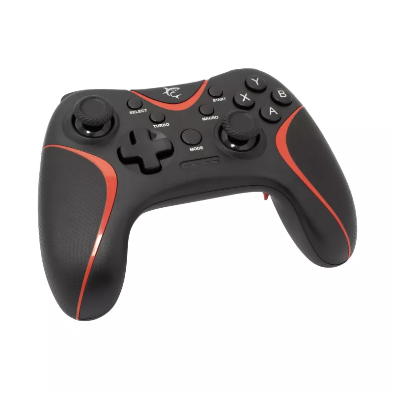 Gamepad USB con cable para gaming White Shark GP-2038 3in1 (DECURION) - Blanco