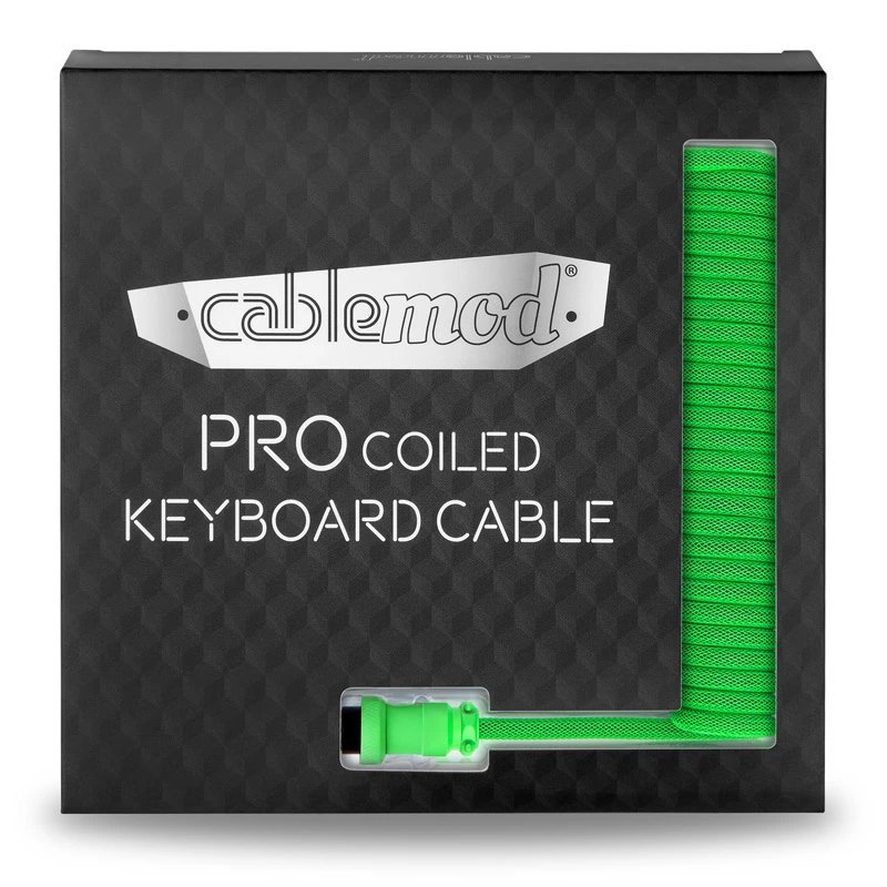 Cable de alimentación CableMod PRO ModMesh 12VHPWR conector a 8-Pin PCIe 45 cm azul claro
