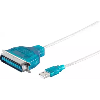 Cable de impresora paralelo ShiverPeaks 75607 1,2 m USB-Centronics