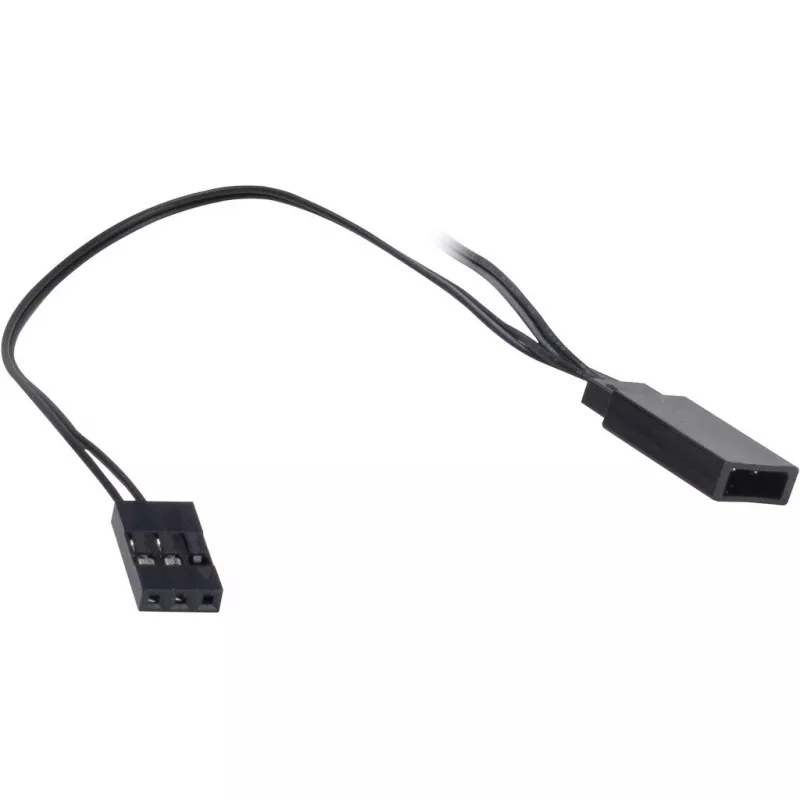 INTER-TECH Argus RS-051 RGB ventilador de caja de 120 mm, 900 rpm, negro