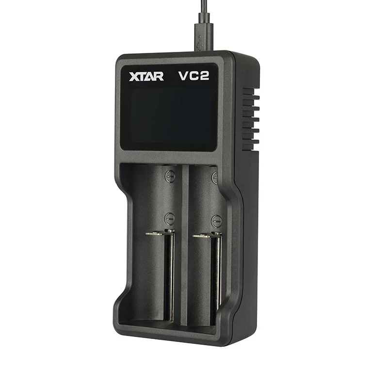 Cargador USB de pilas domésticas XTAR VC2