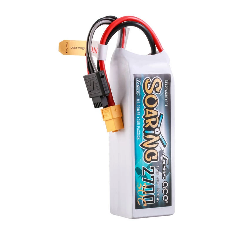 Batería LiPo Gens ace G-Tech Soaring 2700mAh 14,8V 30C 4S1P XT60