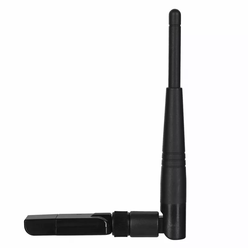 Lanberg NC-0150-WE adaptador WiFi USB Mini N150, 150 Mbit/s, 1 antena externa, negro