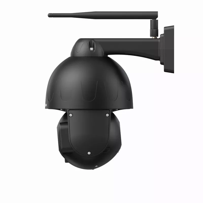 Cámara de vigilancia IP domo Foscam SD8P 8 MP, 4K 3840 x 2160, zoom óptico 4x, PTZ, IR 50 m, Wi-Fi, MicroSD hasta 256 GB