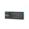 Teclado NATEC TROUT SLIM USB, distribución US, negro