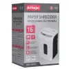 Destructora de papel ActiveJet ASH-1602M, P-5, 28 l, corte 2x14 mm, blanca