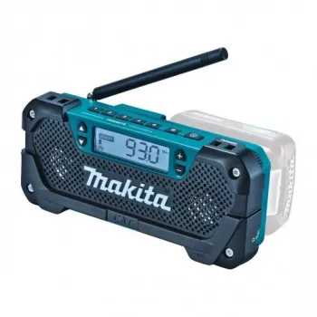 Makita MR052 radio Worksite Analógica y digital Negro, Azul