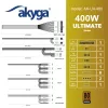 Fuente de alimentación ATX Akyga AK-U4-400 Ultimate 400 W, 80 PLUS Bronze, PFC activo, ventilador de 120 mm