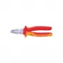 Alicate universal de fuerza VDE Knipex 225 mm DIN ISO 5746, DIN EN 60900 02 06 225 (02 06 225)