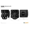 Disipador de CPU be quiet! Dark Rock Elite 13,5 cm Negro 1 unidad