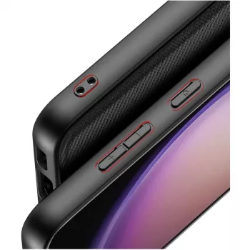 Funda nevox StyleShell NYLO Samsung Galaxy S25+ 6,8 pulgadas negra