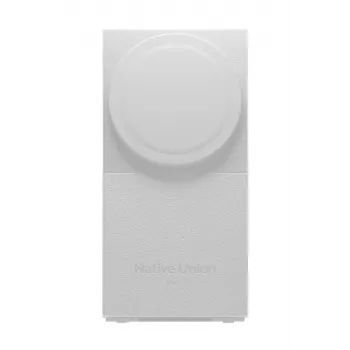 Cargador inalámbrico Native Union Rise 3 en 1 Qi2 — USB, cable de 2 m, gris claro (arenisca)