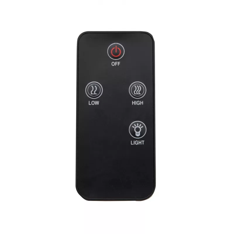 Calefactor infrarrojo SUNRED ARTIX C-HB, 1500 W, negro, IP24 para exterior