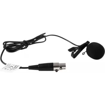Micrófono de solapa Omnitronic UHF-300 solapa inalámbrica 863–865 MHz