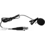 Micrófono de solapa Omnitronic UHF-300 solapa inalámbrica 863–865 MHz