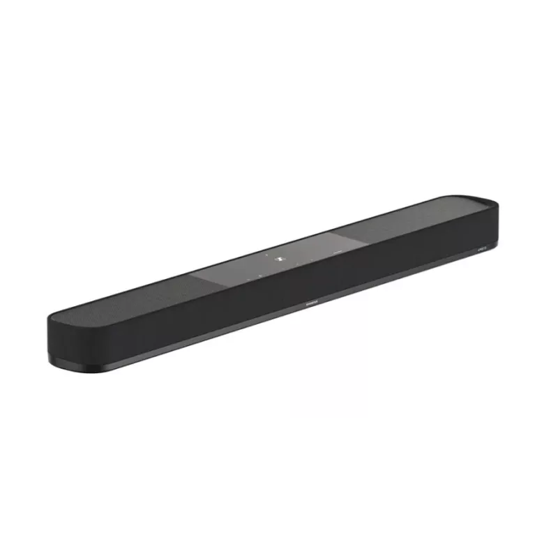 Barra de sonido Sennheiser AMBEO Soundbar Plus SB02 — 500 W, 9 altavoces, 2× HDMI 2.0, HDMI eARC, Wi‑Fi, Bluetooth