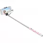 Ultron Selfie Hot Shot blanco - palo selfie de 15 - 45 cm con disparador en el mango - para smartphones como Samsung Galaxy, iPhone y otros (173950)