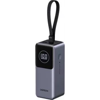 UGREEN Powerbank PB723 20000 mAh 130W carga rápida bidireccional, gris, universal