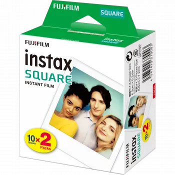 Película de fotografía instantánea Fujifilm Instax Square 20 uds. 62 x 62 mm
