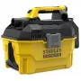 Stanley FATMAX SFMCV002B-XJ Aspirador 7,5 L Aspirador de tambor Húmedo y seco sin bolsa