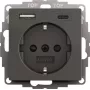 gira Fuente de alimentación USB SCHUKO 2f System 55 Modelo 245928