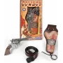 Revolver de metal Gonher con funda y cinturón