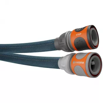 Manguera de jardín Gardena Liano 30 m PVC para uso en superficie negro gris
