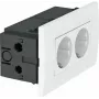 OBO Bettermann unidad de tomas de corriente 2 tomas 84x140x59mm rt SDE (6119409)