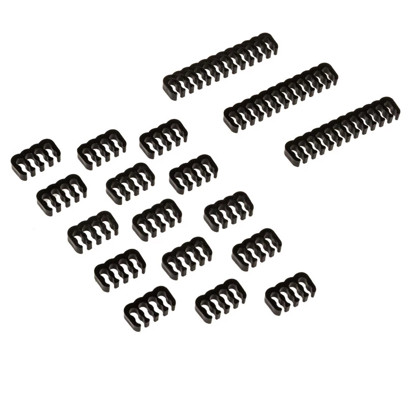 Set de extensión de cables trenzados Kolink Core Adept — 20+4 pines, 8 pines, 4+4 pines, 3×6+2 pines, azul, funda PET