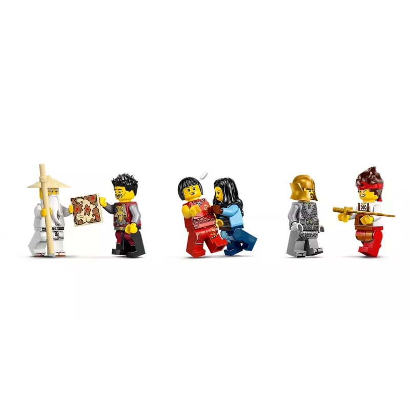 LEGO NINJAGO 71858 Forja de las cuatro armas – 15.º aniversario