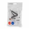 Adaptador SAVIO CL-201 de HDMI (M) a VGA (H), de HDMI tipo A a D-Sub de 15 pines, hasta 1920x1200, blanco