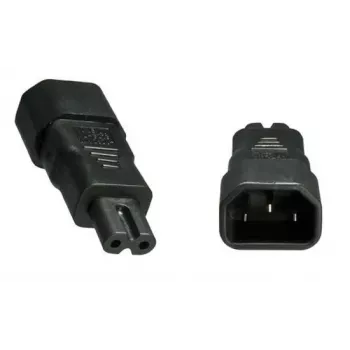 Microconnect PE147AD Adaptador de cable C14 C7 negro