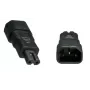 Microconnect PE147AD Adaptador de cable C14 C7 negro