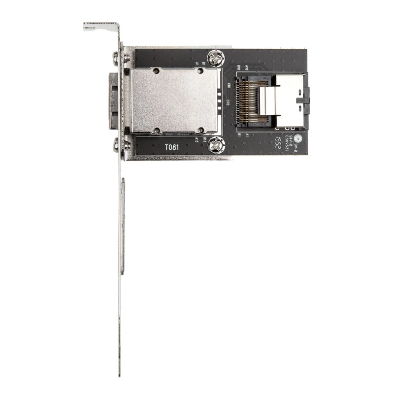 SilverStone SA011 - Adaptador SAS interno a externo - SAS 24Gbit/s - Mini SAS (SFF-8087) (H) a 4 x Mini SAS de 26 pines (H)
